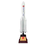 1:300 Long March 5B Rocket Model Simulation Alloy CZ-5B Long March Space Model