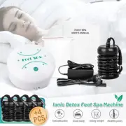 Ionic Detox Cleanse Foot Spa Bath Ion Machine Deeply Detoxify Toxins w/ 4 Arrays