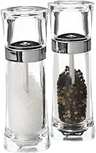 Maxwell & Williams Click Acrylic Salt & Pepper Mill Set 18cm Gift Boxed