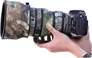 CHASING BIRDS Camouflage Waterproof Lens Coat for Nikon AF-S 200mm f/2G ED VR II Rainproof Lens Protective Cover (Green Leaf Camouflage, with 2.0X TC (TC-20E III))