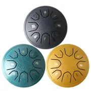Balmy Drum For Kids Steel Tongue Drum 8 Notes 4 Inch Tongue
