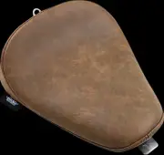 DS Brown Smooth Bobber Solo Seat for Harley Iron 883 10-22