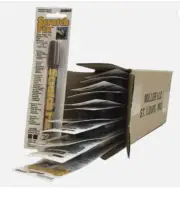 Miller Scratch Fix Pens Medium Brown Colour - Furniture Touch Up Pens 12 Pack
