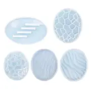 Irregular Coaster Mold Silicone Epoxy Resin Coaster Holder Mold for DIY Casting