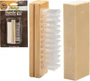 Suede Shoe & Nubuck Cleaner Kit - Includes Nylon Bristle Brush & Dry Cleaning Ba