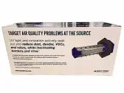 New Sealed Dust Free Active Air Purifier 12" 24V .6A - Model 13071