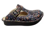 Alegria Classic Womens Leather Open Back Shoes Lax A Daisy