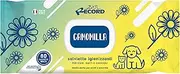 Record Wet Wipes for Dogs and Cats, Dog and Cat Wipes 80 Pack - Pack of 80 - for Pet Hair, Paws and Eyes, Respect Skin and pH Flavour Chamomile