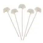 5 Pcs Aromatherapy Dried Flowers Scent Diffuser Sticks Room Travel Office