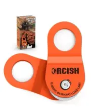 ORCISH 10 Ton Snatch Block, 22,000 LBS Capacity Block and Tackle Pulley Syste...