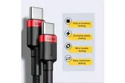 Baseus 100W USB C to Type C PD Fast Charging Charger Cable For Apple iPad Pro