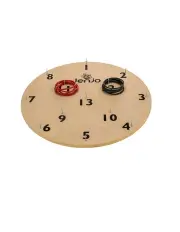 [Jenjo] Wooden Giant Hookey Ring Board Lawn Game 68cm diameter