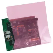 500x 4 Mil Anti-static Bags 10" x 16" Large Pink Poly Bag Open Ended Motherboard