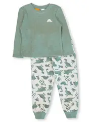 Boys 3-7 Waffle Flannelette Pj
