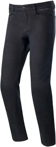 Alpinestars Radon Relaxed Fit Motorcyle Jeans, black-blue, Size 40 for Men Black Blue