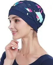 [Alnorm] Breast Cancer Headwear Chemotherapy Cap Head Wraps