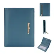 Slim Minimalist Front Pocket Wallet Credit ID Card Holder Cute Bifold Purse Gift
