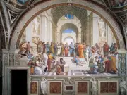 Wall Art Print School of Athens by Raphael, 16" x 12"
