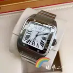 梅梅二手-曉飛精品 CARTIER 卡地亞 W200737G 自動機械錶 白色 方形錶盤 手錶 腕錶 瑞表 男士