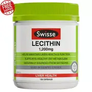 Swisse Ultiboost Lecithin 150 Capsules Support Liver Health and Fat Metabolism