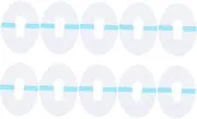 KOMBIUDA Sports Monitor Sensor Adhesive Patches 10 Pack Stretchy Non-slip Waterproof for Activity