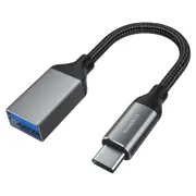Sansai USB-C Male to USB-A Female Adaptor/Converter for Phones/PC/Tablet/Laptop