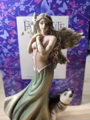 Fairy Site Jessica Galbreth Winter Woods Limited Edition Figure Statue W/ Box