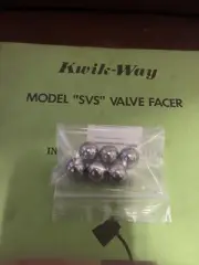 NEW Chuck Balls For Kwik Way Valve Grinder 17/32” Set Of 6 Early SVS 010-2101-35