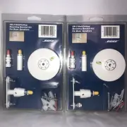 2 Bose SPEAKER UB-2 WallCeiling Mounting Bracket Kits White NEW Sealed Complete