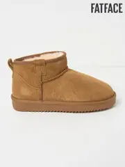 FatFace Maeve Brown Mini Boot Slippers (E70478) | $114