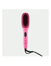 [TNS Hair] Straightening Brush in Maroon