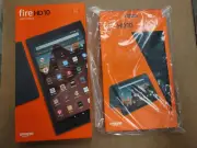 New Amazon Fire HD 10 9th Generation 32GB Wi-Fi, 10.1in tablet bundle with Cover