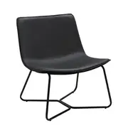 [Sleeping Giant] Montana Saddle Accent Chair Black