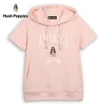 HUSH PUPPIES 上衣 女裝經典品牌立體鋼模刺繡狗短袖帽T