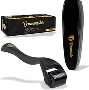 Dremenester Derma Roller for Body, Hair and Sculp, 540 Titanium Microneedle Dermal Skincare, Microneedling Roller for Men and Women with Storage Case (0.25mm)