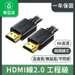 BIAZE 畢亞茲 HDMI線2.0 工程級純銅線芯 4K數字高清線 12M/15M