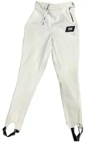 ASOS Women's 4505 Skinny Ski Snow Stirrup Pants Trousers White Size UK 2 US 00