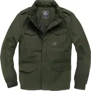 Vintage Industries Brent Parka, textile jacket , color: Dark Olive , size: XXL