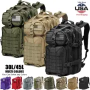Military Tactical Backpack Large Army Men 3 Day Assault Pack Molle Bag Backpacks