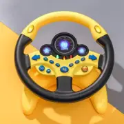 Simulation Driving Car Toy Steering Wheel Kids Baby Interactive To BH