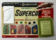 Vintage 1961 Mike Mercury Gerry Anderson Supercar set / 5 moulding & colour kits
