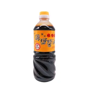 屏科大純釀造非基改薄鹽醬油(710ml/瓶) (7.4折)