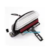 White Tri Bar Fender LED Tail Light Harley Softail CVO Springer FXST FXSTC FXSTB