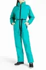 IENKI IENKI Puffer Down Padded Blue ONE PIECE SKI SUIT JUMPSUIT SNOWSUIT XS NEW