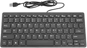Universal Super Slim Mini Wired Keyboard K1000 USB Multimedia Waterproof Keypad