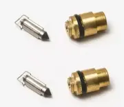 2PCS FOR Mikuni SBN Super SBNI Carb Carburetor Needle Valve & Seat FOR Yamaha