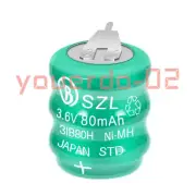 1 PC New With Box SZL NI-MH 3.6V 80MAH Battery Ni-mh charging Fast Delivery