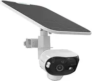 VOMENC 2-in-1 Gutter Bracket Mount for Reolink Argus 4 Pro Security Camera and Solar Panel (White)