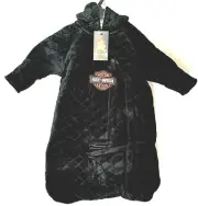 Harley Davidson® Infant Baby Boys Velour Pram Winter Snowsuit Jacket Blanket