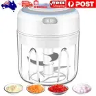 Mini USB Electric Garlic Food Chopper Veg Chopper Grinder Blender Crusher Tool